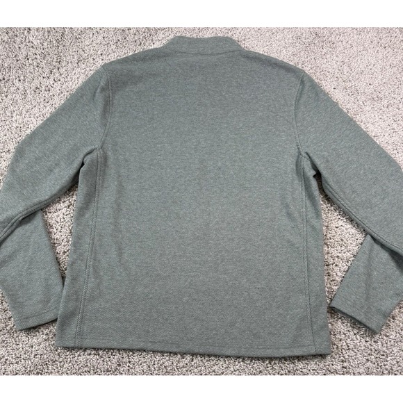 J Crew Mens 1/4 Quarter Zip Pullover Lightweight Micro Stripe Soft Medium‎ - Picture 5 of 7
